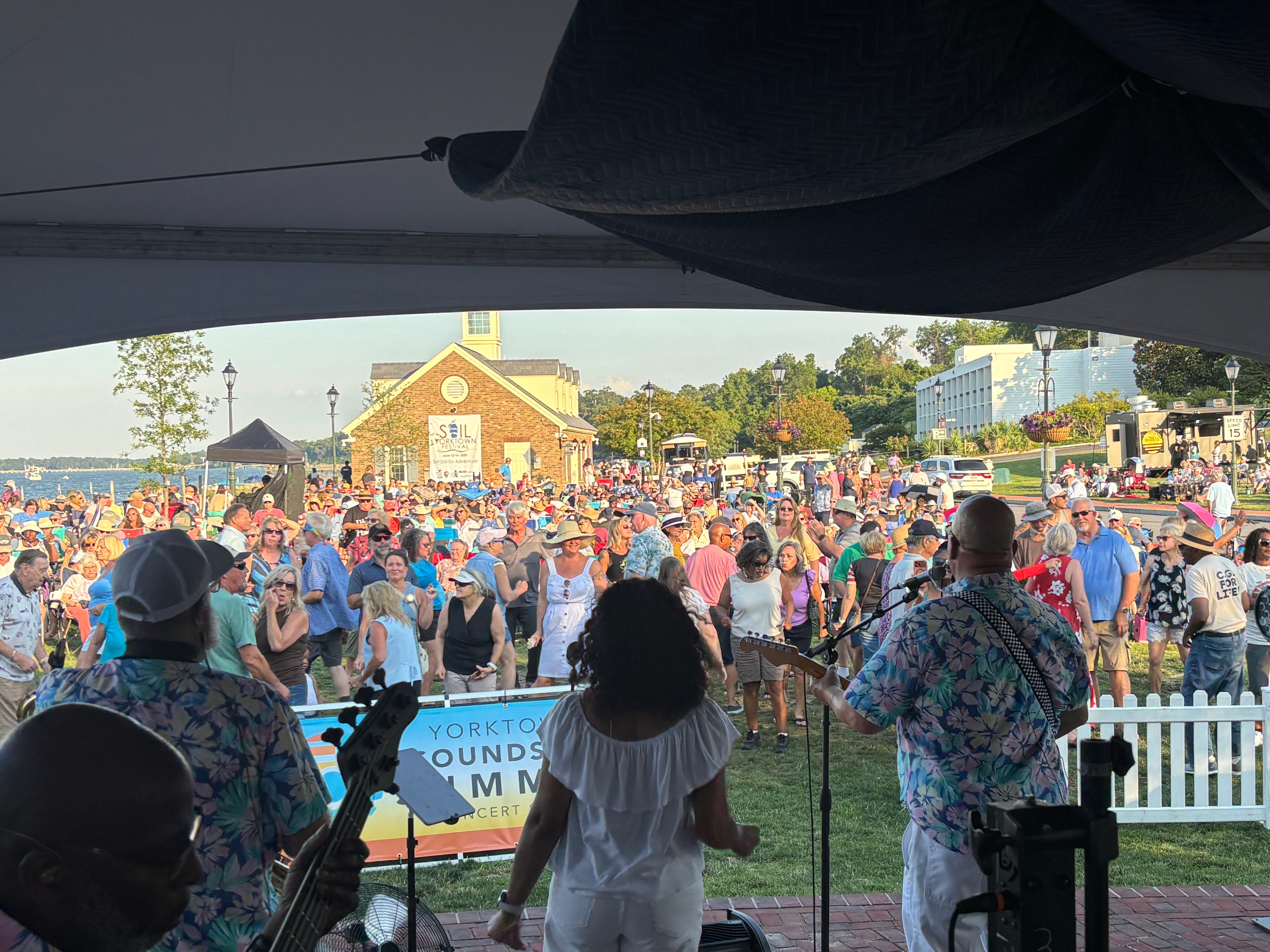 The Main Event Band live performance in Yorktown, VA